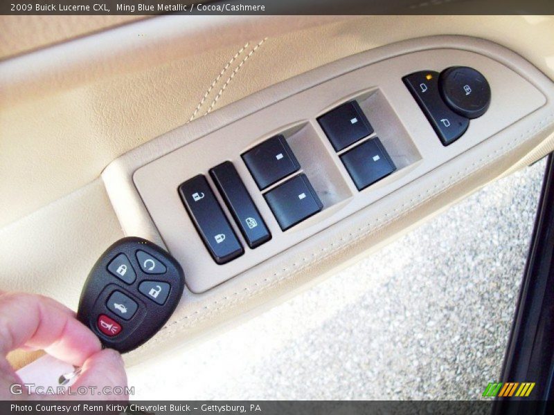 Ming Blue Metallic / Cocoa/Cashmere 2009 Buick Lucerne CXL