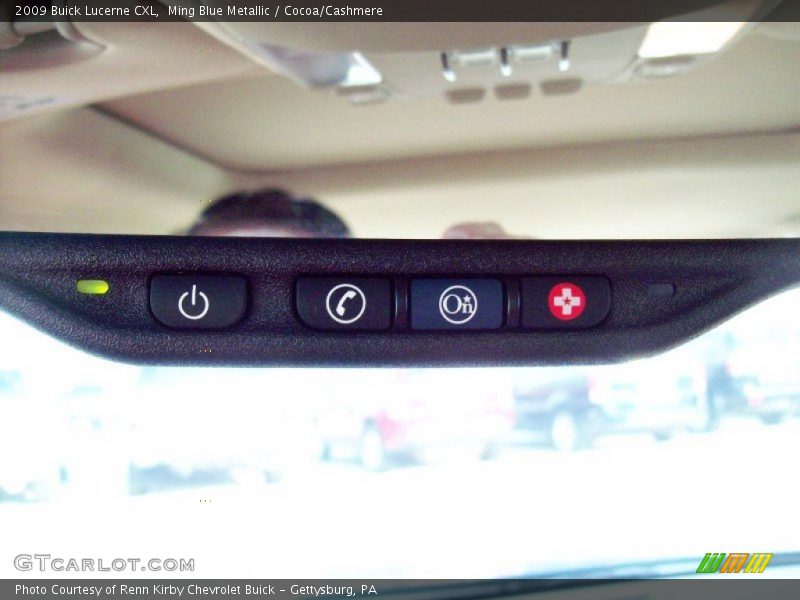 Ming Blue Metallic / Cocoa/Cashmere 2009 Buick Lucerne CXL