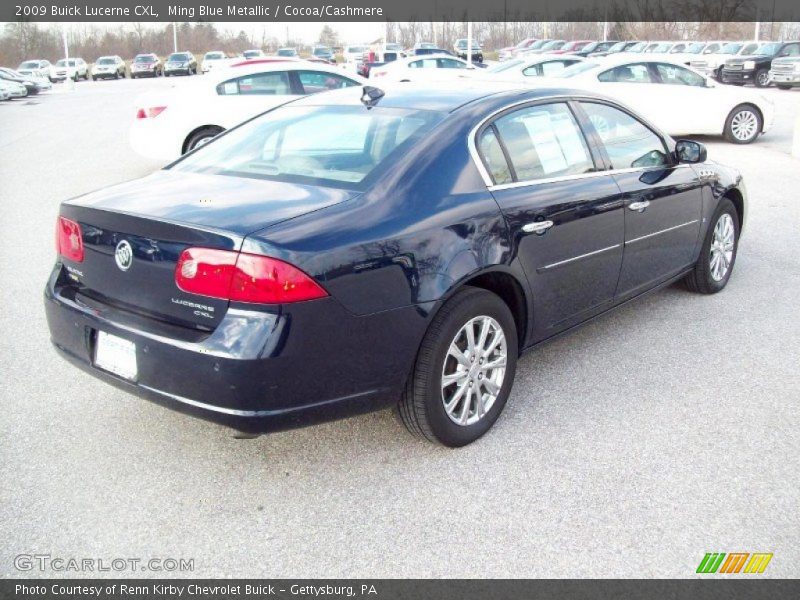 Ming Blue Metallic / Cocoa/Cashmere 2009 Buick Lucerne CXL