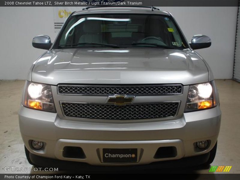Silver Birch Metallic / Light Titanium/Dark Titanium 2008 Chevrolet Tahoe LTZ