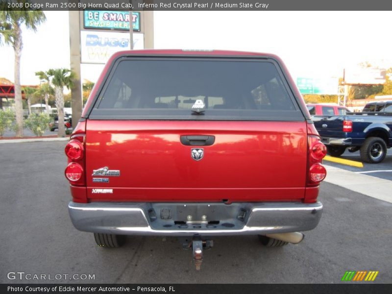 Inferno Red Crystal Pearl / Medium Slate Gray 2008 Dodge Ram 2500 Big Horn Quad Cab