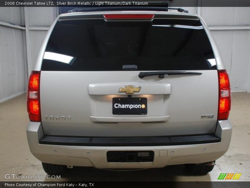 Silver Birch Metallic / Light Titanium/Dark Titanium 2008 Chevrolet Tahoe LTZ