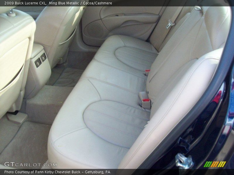 Ming Blue Metallic / Cocoa/Cashmere 2009 Buick Lucerne CXL