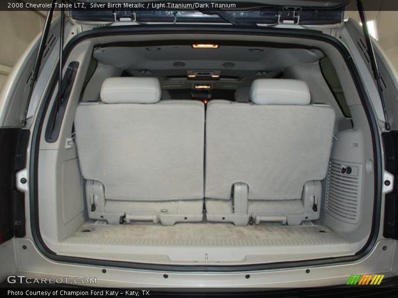 Silver Birch Metallic / Light Titanium/Dark Titanium 2008 Chevrolet Tahoe LTZ