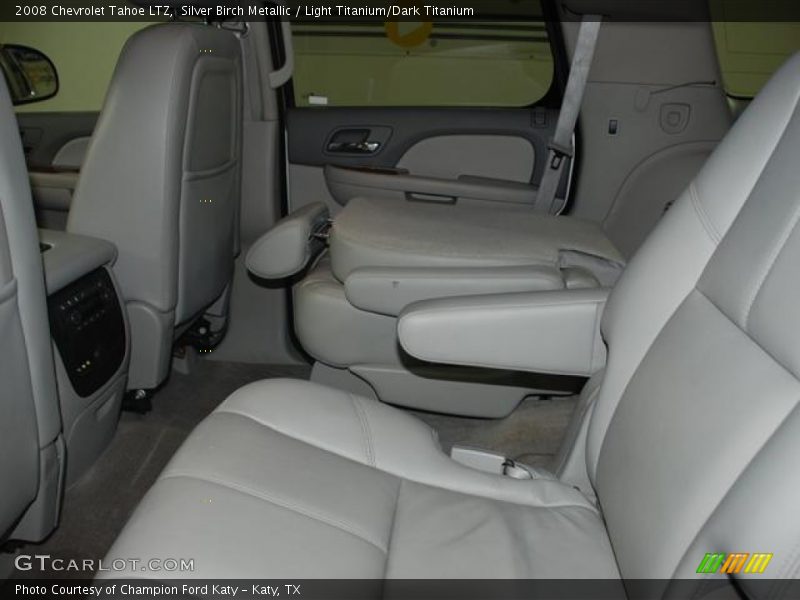 Silver Birch Metallic / Light Titanium/Dark Titanium 2008 Chevrolet Tahoe LTZ