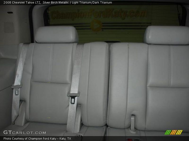Silver Birch Metallic / Light Titanium/Dark Titanium 2008 Chevrolet Tahoe LTZ