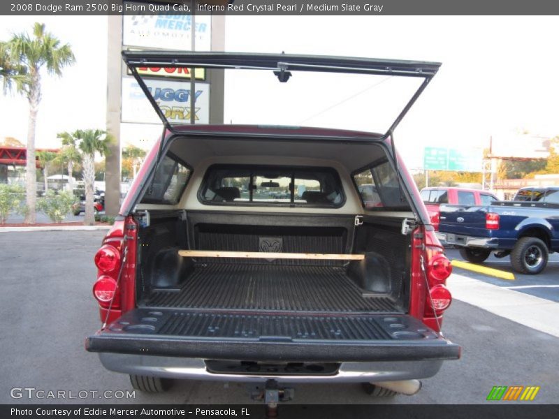 Inferno Red Crystal Pearl / Medium Slate Gray 2008 Dodge Ram 2500 Big Horn Quad Cab