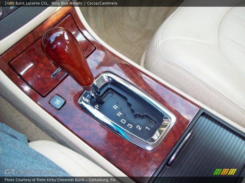 Ming Blue Metallic / Cocoa/Cashmere 2009 Buick Lucerne CXL