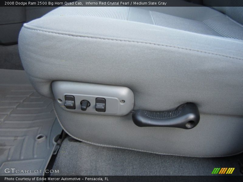 Inferno Red Crystal Pearl / Medium Slate Gray 2008 Dodge Ram 2500 Big Horn Quad Cab