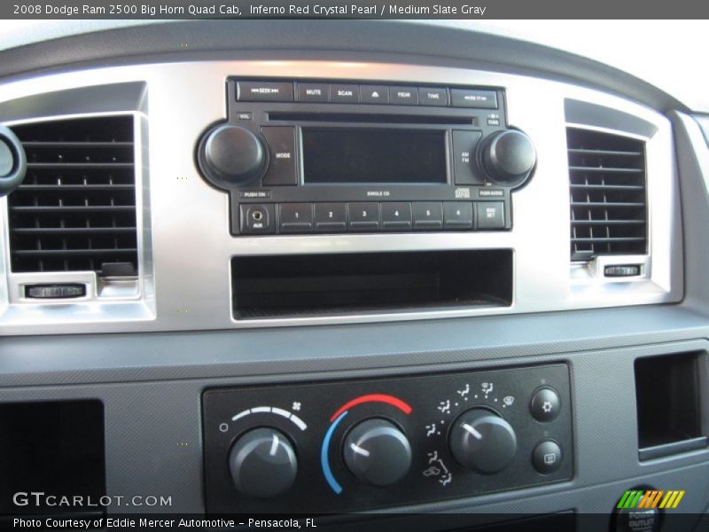 Inferno Red Crystal Pearl / Medium Slate Gray 2008 Dodge Ram 2500 Big Horn Quad Cab