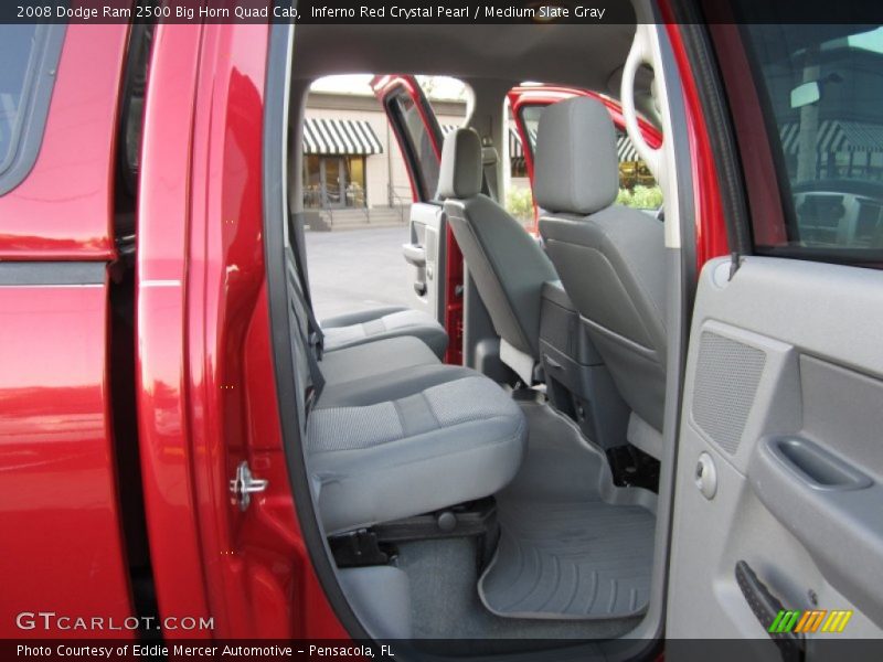 Inferno Red Crystal Pearl / Medium Slate Gray 2008 Dodge Ram 2500 Big Horn Quad Cab