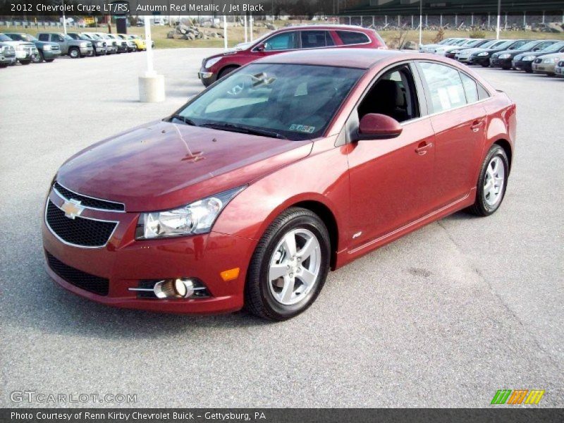 Autumn Red Metallic / Jet Black 2012 Chevrolet Cruze LT/RS