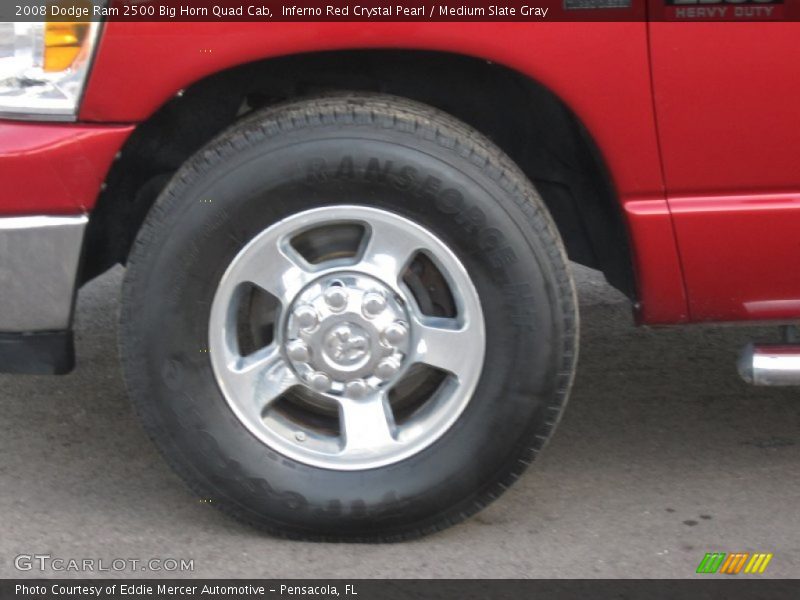 Inferno Red Crystal Pearl / Medium Slate Gray 2008 Dodge Ram 2500 Big Horn Quad Cab