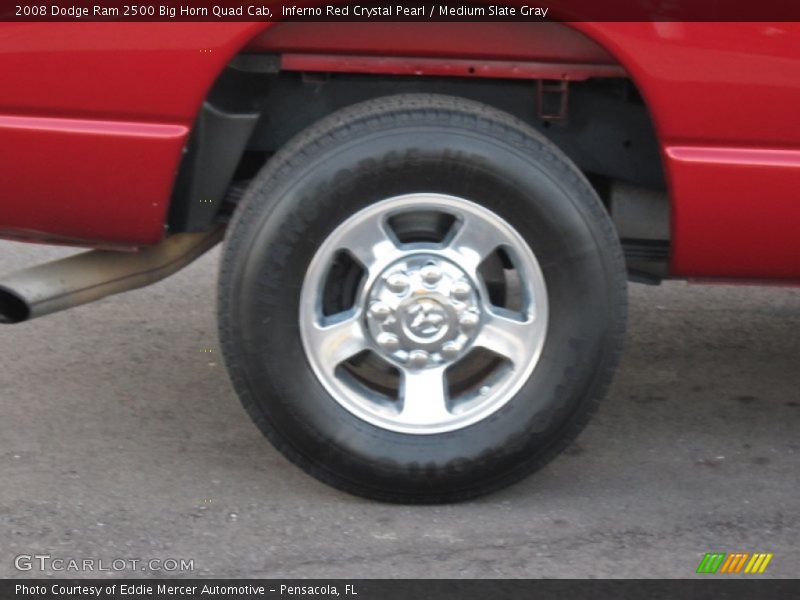 Inferno Red Crystal Pearl / Medium Slate Gray 2008 Dodge Ram 2500 Big Horn Quad Cab
