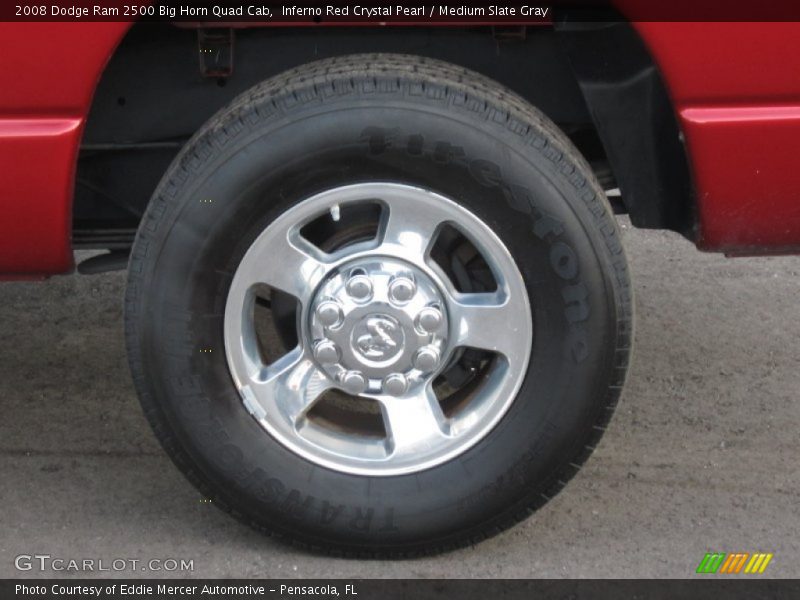 Inferno Red Crystal Pearl / Medium Slate Gray 2008 Dodge Ram 2500 Big Horn Quad Cab
