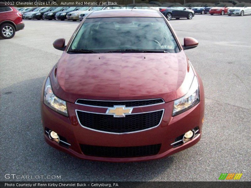 Autumn Red Metallic / Jet Black 2012 Chevrolet Cruze LT/RS