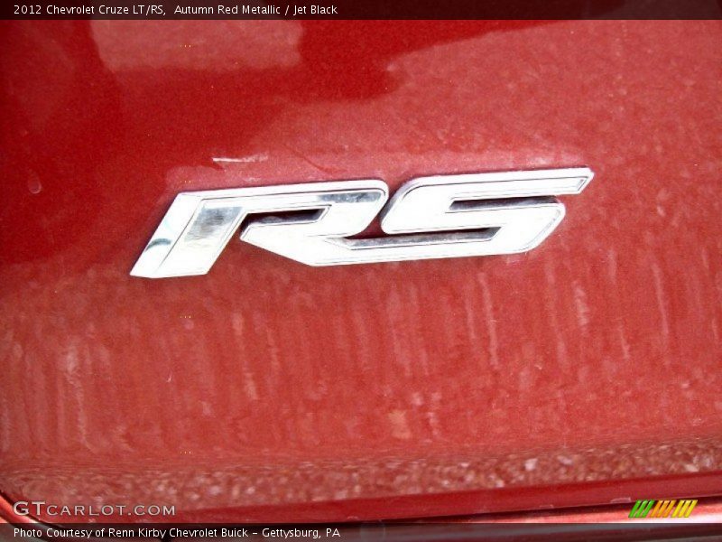 Autumn Red Metallic / Jet Black 2012 Chevrolet Cruze LT/RS