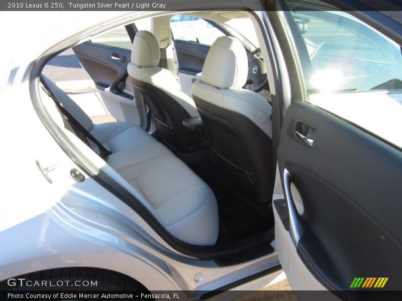 Tungsten Silver Pearl / Light Gray 2010 Lexus IS 250