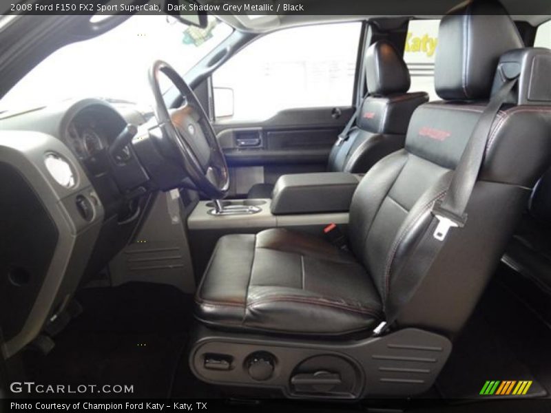 Dark Shadow Grey Metallic / Black 2008 Ford F150 FX2 Sport SuperCab