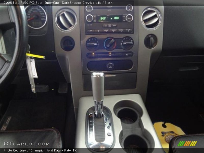 Dark Shadow Grey Metallic / Black 2008 Ford F150 FX2 Sport SuperCab