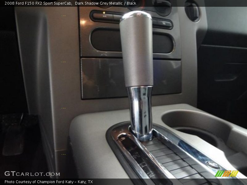 Dark Shadow Grey Metallic / Black 2008 Ford F150 FX2 Sport SuperCab