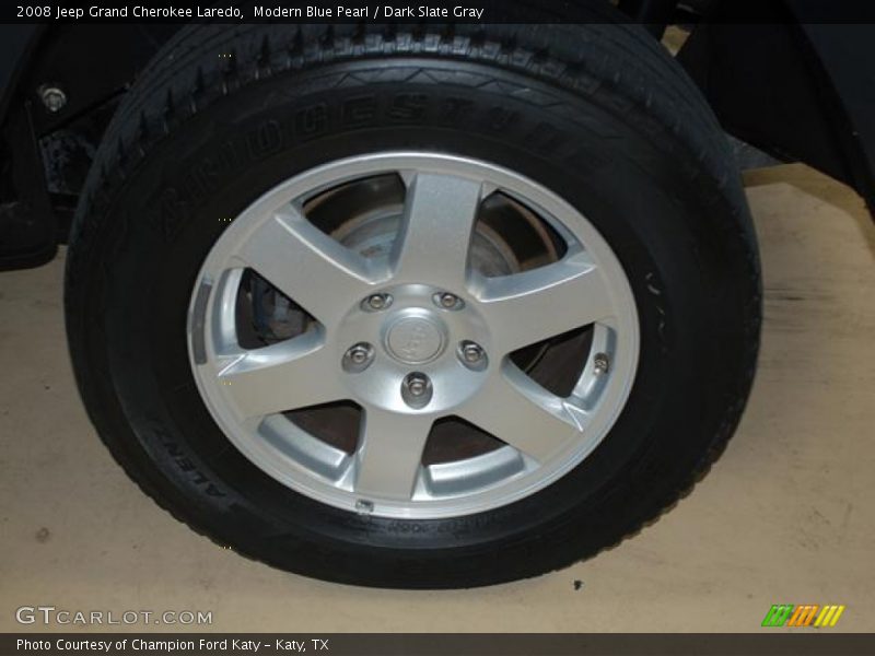 Modern Blue Pearl / Dark Slate Gray 2008 Jeep Grand Cherokee Laredo