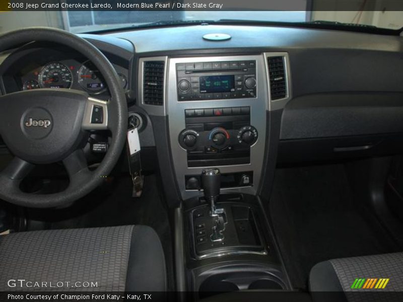 Modern Blue Pearl / Dark Slate Gray 2008 Jeep Grand Cherokee Laredo