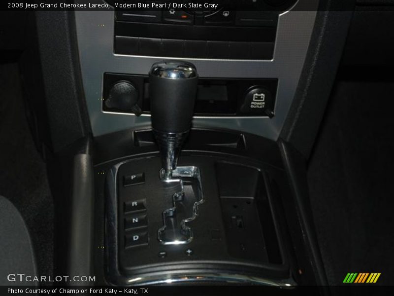 Modern Blue Pearl / Dark Slate Gray 2008 Jeep Grand Cherokee Laredo