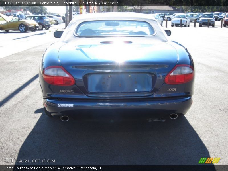 Sapphire Blue Metallic / Cashmere 1997 Jaguar XK XK8 Convertible