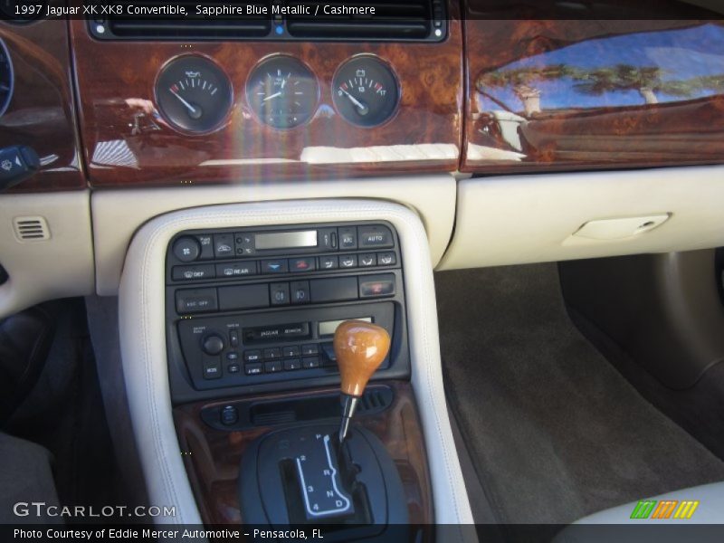 Sapphire Blue Metallic / Cashmere 1997 Jaguar XK XK8 Convertible