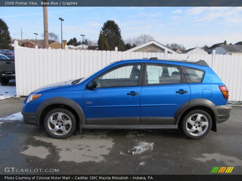 Wave Blue / Graphite 2008 Pontiac Vibe