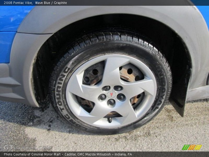 Wave Blue / Graphite 2008 Pontiac Vibe