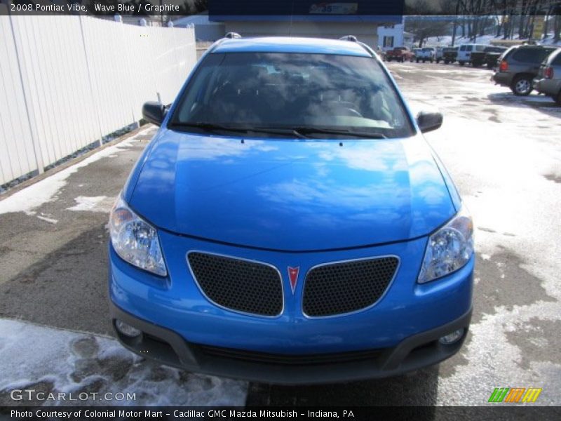 Wave Blue / Graphite 2008 Pontiac Vibe