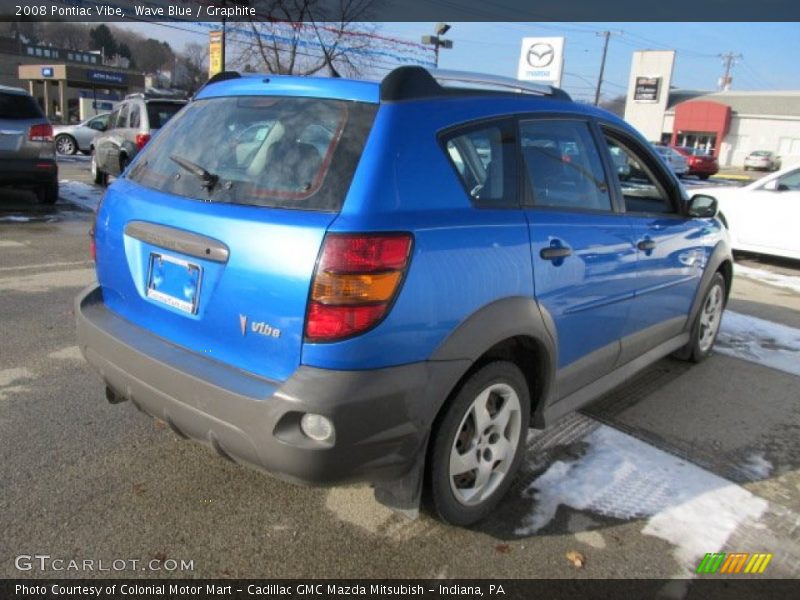 Wave Blue / Graphite 2008 Pontiac Vibe