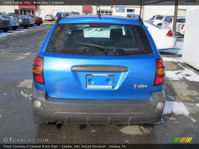 Wave Blue / Graphite 2008 Pontiac Vibe