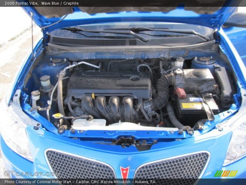 Wave Blue / Graphite 2008 Pontiac Vibe