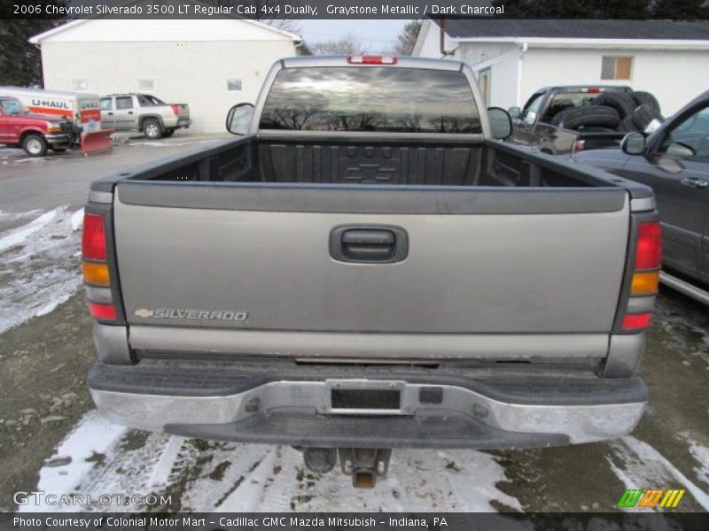Graystone Metallic / Dark Charcoal 2006 Chevrolet Silverado 3500 LT Regular Cab 4x4 Dually