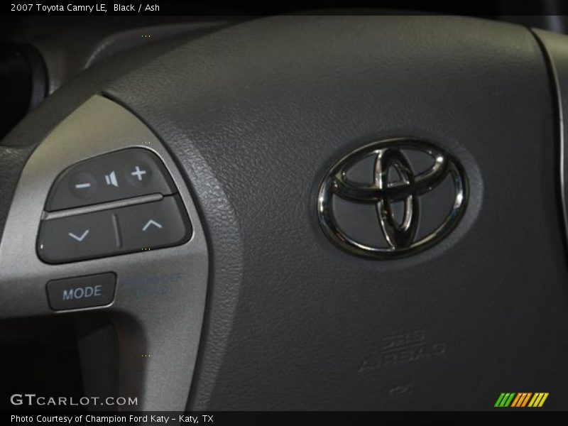 Black / Ash 2007 Toyota Camry LE