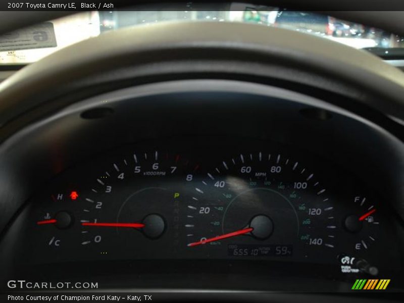 Black / Ash 2007 Toyota Camry LE