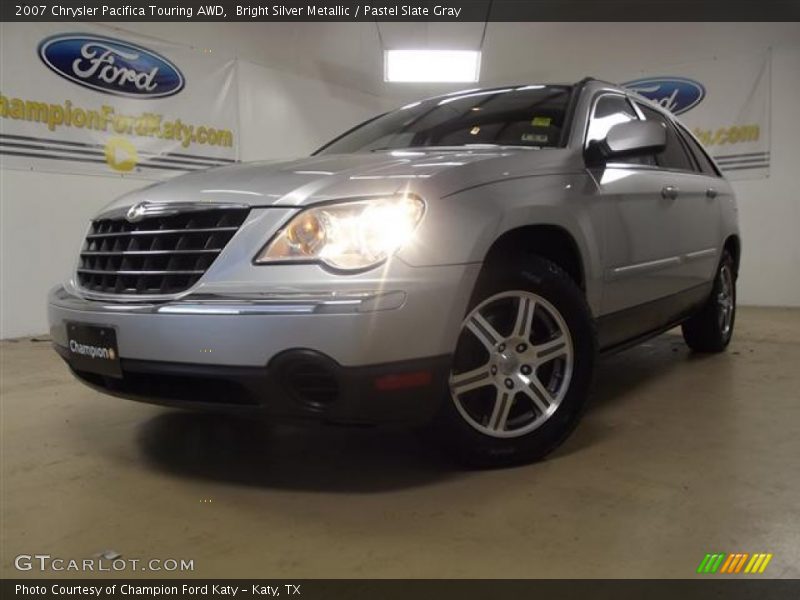 Bright Silver Metallic / Pastel Slate Gray 2007 Chrysler Pacifica Touring AWD