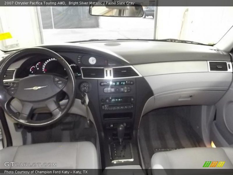 Bright Silver Metallic / Pastel Slate Gray 2007 Chrysler Pacifica Touring AWD