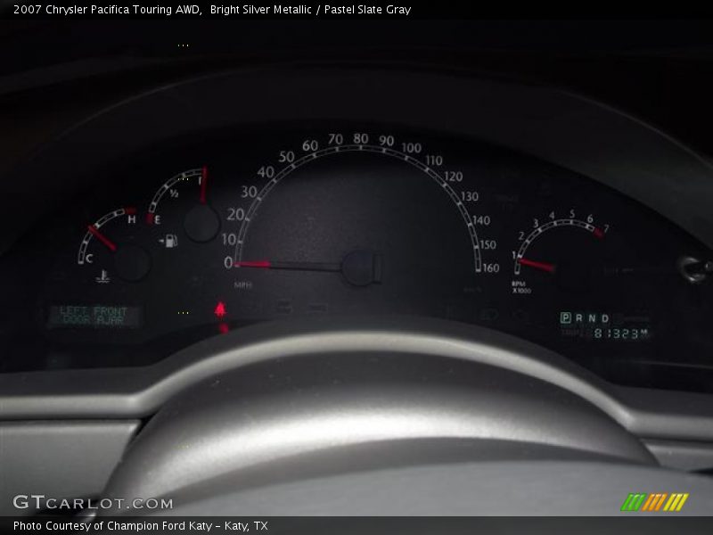Bright Silver Metallic / Pastel Slate Gray 2007 Chrysler Pacifica Touring AWD