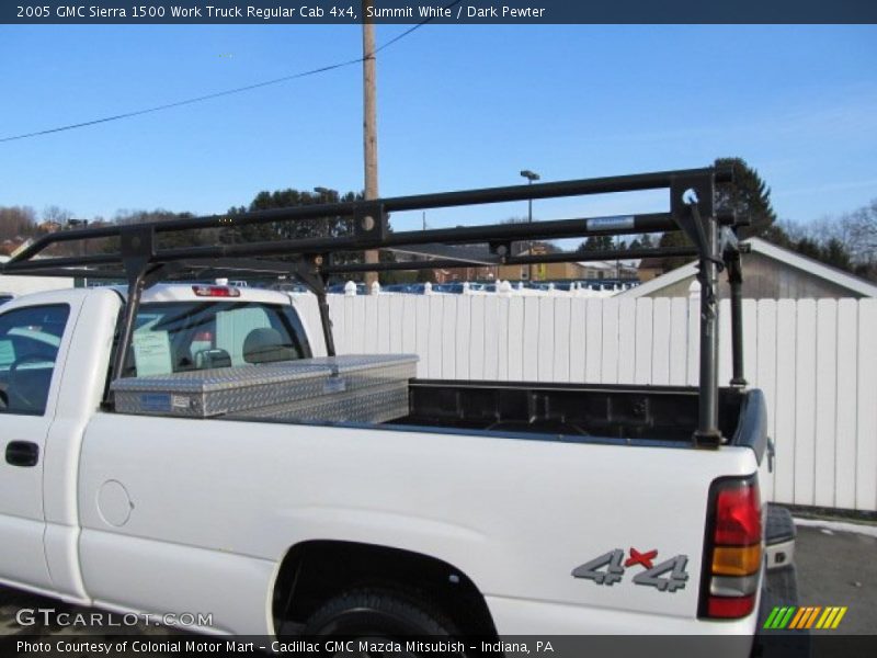 Summit White / Dark Pewter 2005 GMC Sierra 1500 Work Truck Regular Cab 4x4