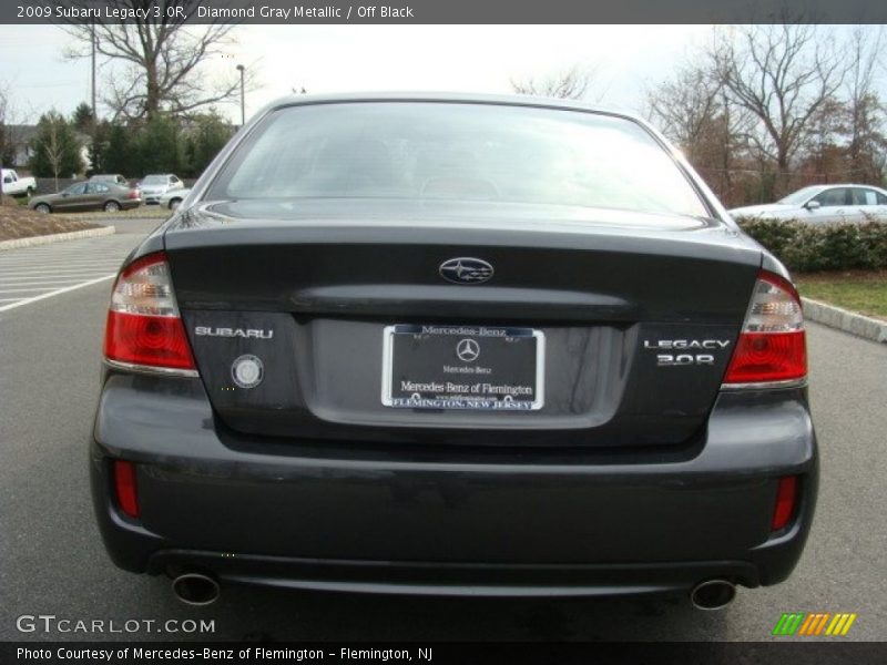 Diamond Gray Metallic / Off Black 2009 Subaru Legacy 3.0R