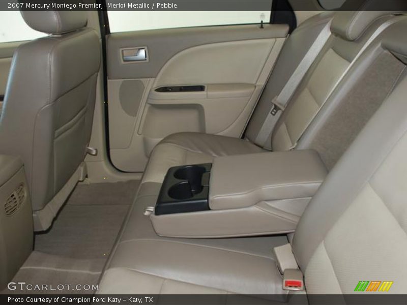 Merlot Metallic / Pebble 2007 Mercury Montego Premier