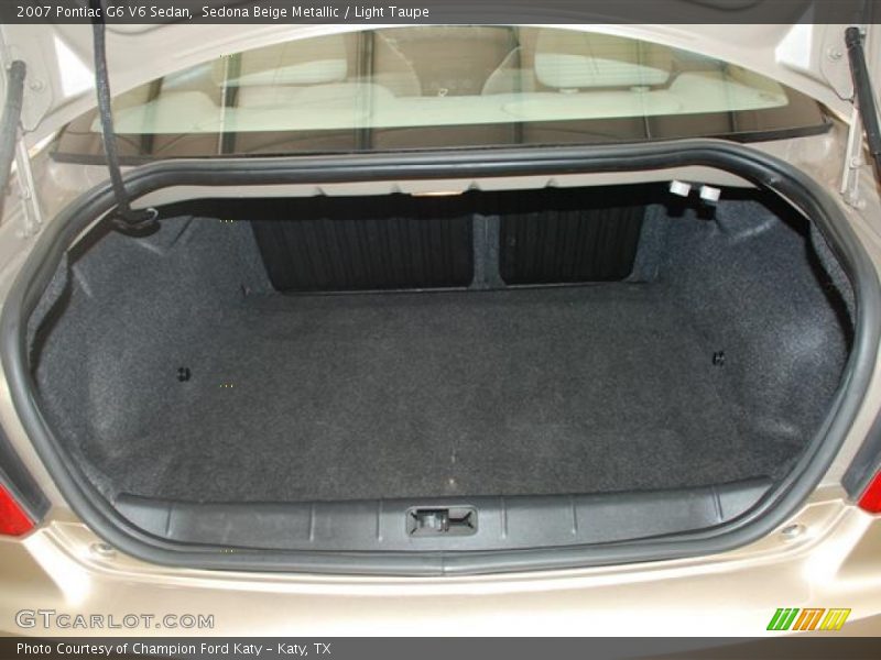 Sedona Beige Metallic / Light Taupe 2007 Pontiac G6 V6 Sedan