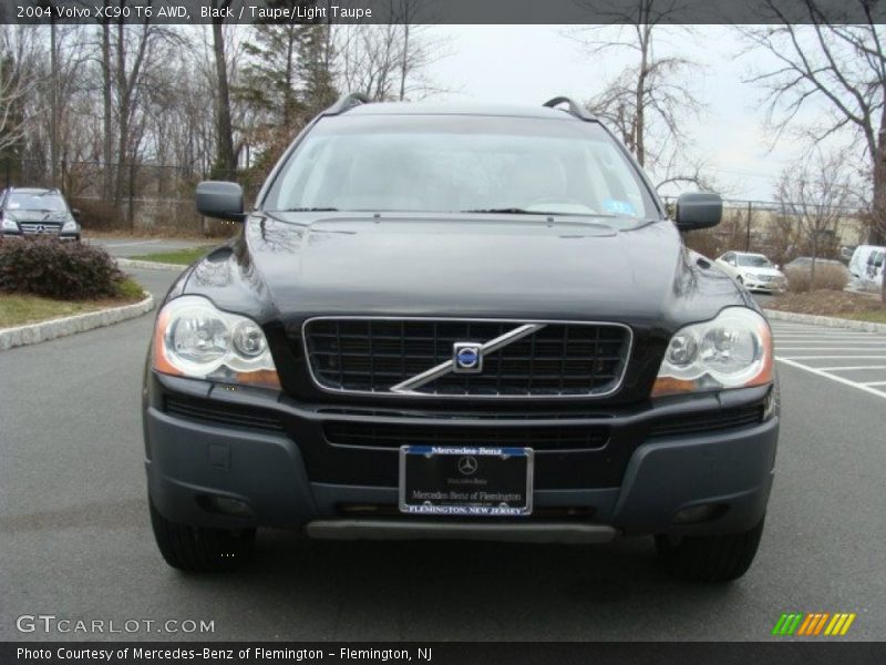 Black / Taupe/Light Taupe 2004 Volvo XC90 T6 AWD