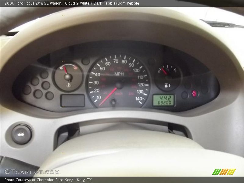  2006 Focus ZXW SE Wagon ZXW SE Wagon Gauges