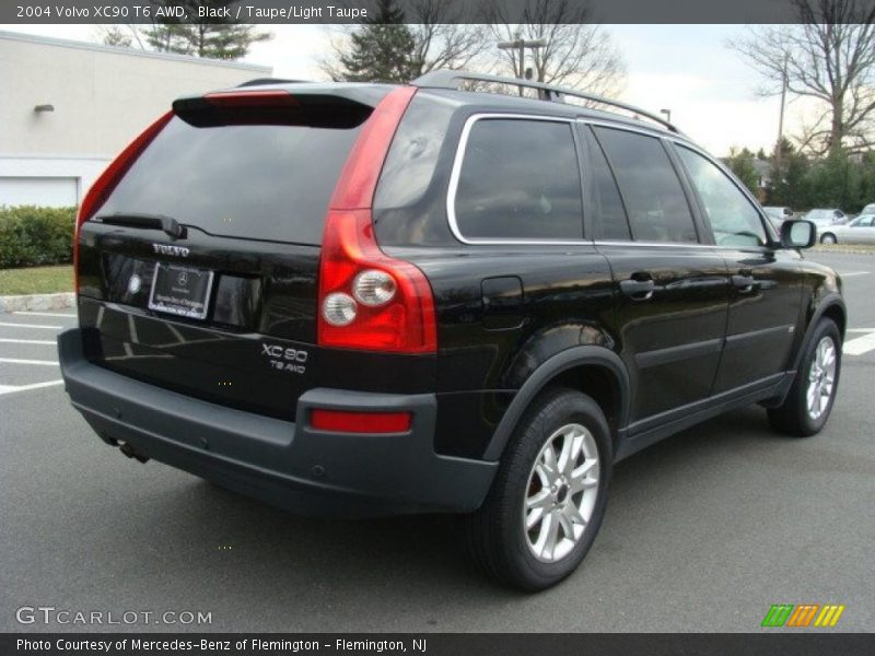 Black / Taupe/Light Taupe 2004 Volvo XC90 T6 AWD