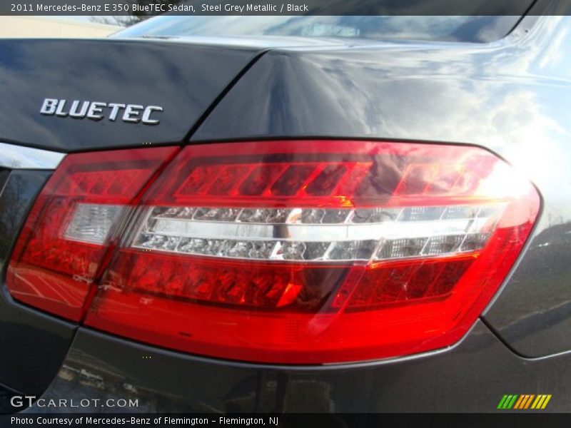 Steel Grey Metallic / Black 2011 Mercedes-Benz E 350 BlueTEC Sedan